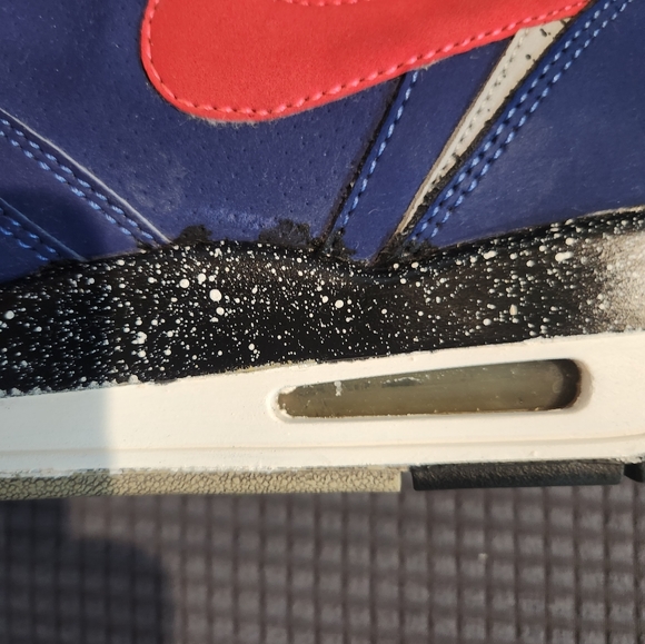 Nike Flight 13 Mid Deep Royal Atomic Red - Picture 5 of 10